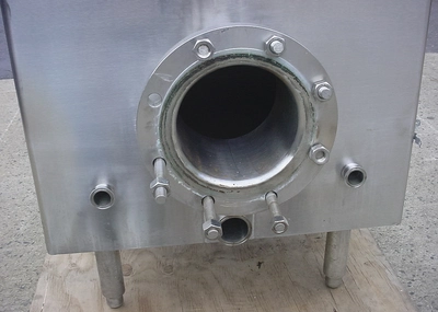 USED 250 GALLON HEATING TANK 250 GALLON COIL TANK