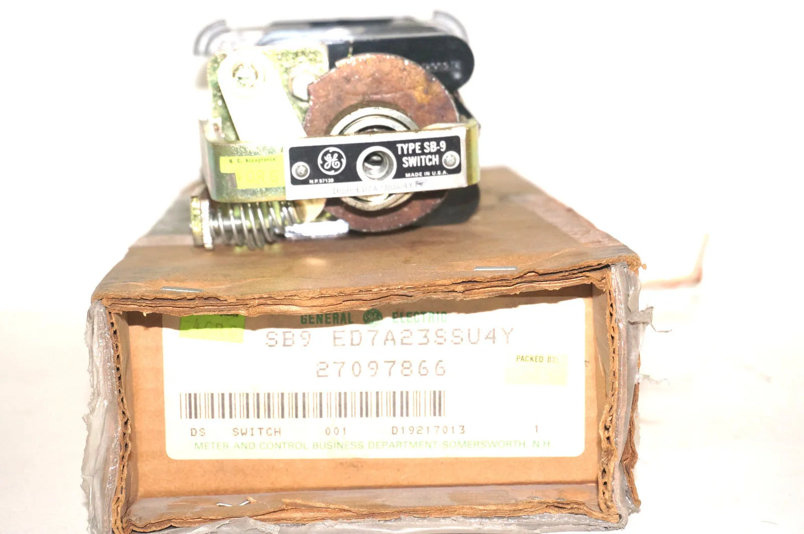 NEW GENERAL ELECTRIC 16SB9ED7A23SSU4Y CAM SWITCH