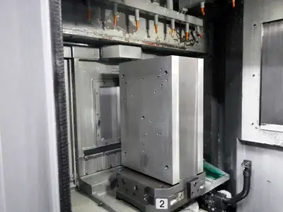 2010 HYUNDAI KIA HS-400I Horizontal Machining Centers | Toolquip, Inc. (6)