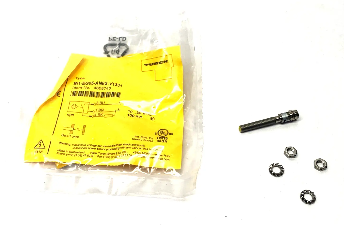 New | in-Stock Turck 4608740 Proximity Sensors Michigan US | Maverick Industrial Sales #1389217