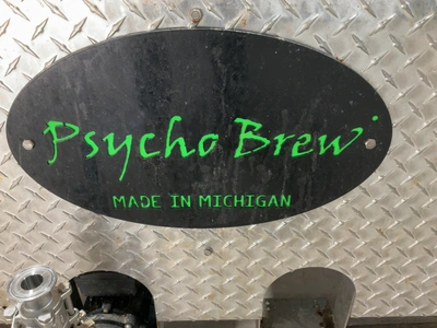 Used PSYCHO BREW COMMERCIAL BREWING SYSTEM STAND WITH 2 BURNERS Brewing Equipment Michigan US | Miedema Asset Management Group #1580110