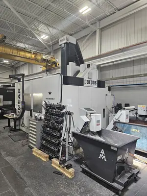 2012 PARPAS DIAMOND MACHINING CENTERS, VERT., CNC, BRIDGE TYPE | Machinery Network (3)