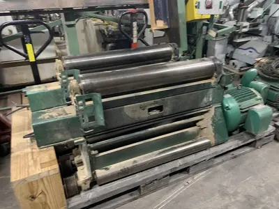 MISC. SPARE PARTS REMOVED FROM TIMESAVERS 337-4, 37", 4-HEAD WIDE-BELT SANDER