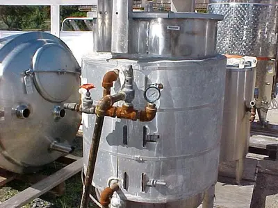 Tank, 63 Gallon, 316 Stainless Steel, 23" X 35", Jacketed, FT/CB #C738311