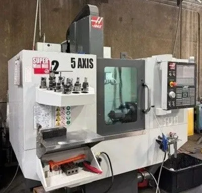 2019 HAAS Super Mini Mill 2 Vertical Machining Centers | Midstate Machinery (2)