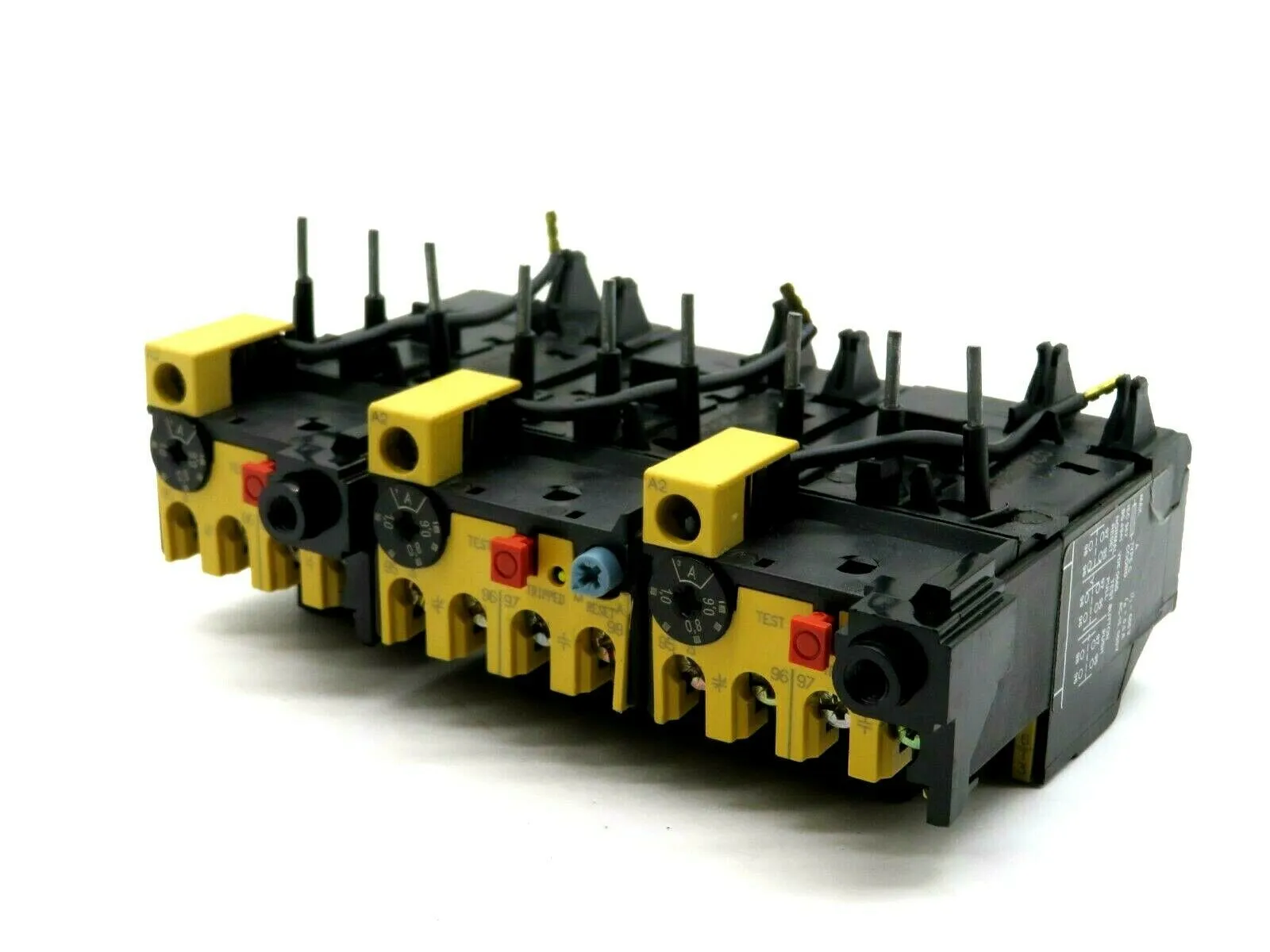 NEW LOT OF 3 ALLEN BRADLEY 193-BSA-90 OVERLOAD RELAY SERIES B 193BSA90