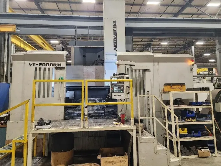 Used 2018 AMERA SEIKI VT 2000 RM Vertical Boring Mills (incld VTL) Illinois US | USED CNC #914736