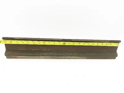 Press Brake Gooseneck Punch Die 23-9/16" Long 90° V 3/8" Finger 3-3/4" H
