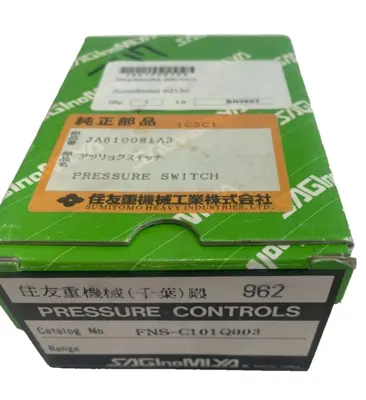NEW SUMITOMO FNS-C101 Q003 PRESSURE SWITCH FNSC101