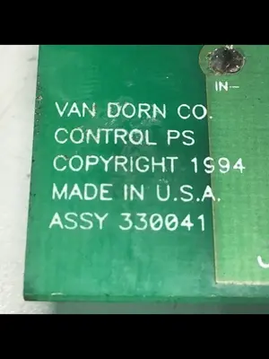 USED VAN DORN PC330-041
