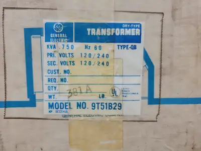 Used GE 9T51B29 Transformers South Carolina US | Palmetto Automation #1158716