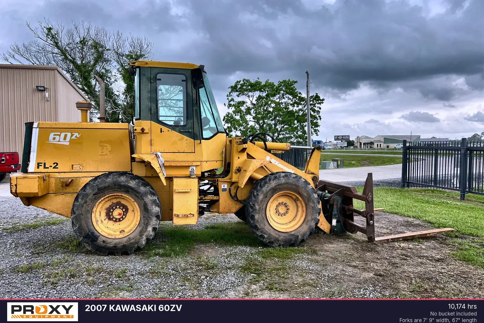 Used 2007 KAWASAKI 60ZV Wheel Loaders Louisiana US | Proxy Equipment #1377955