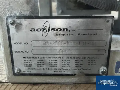 USED Acrison Acrison Gravametric Feeder, S/S