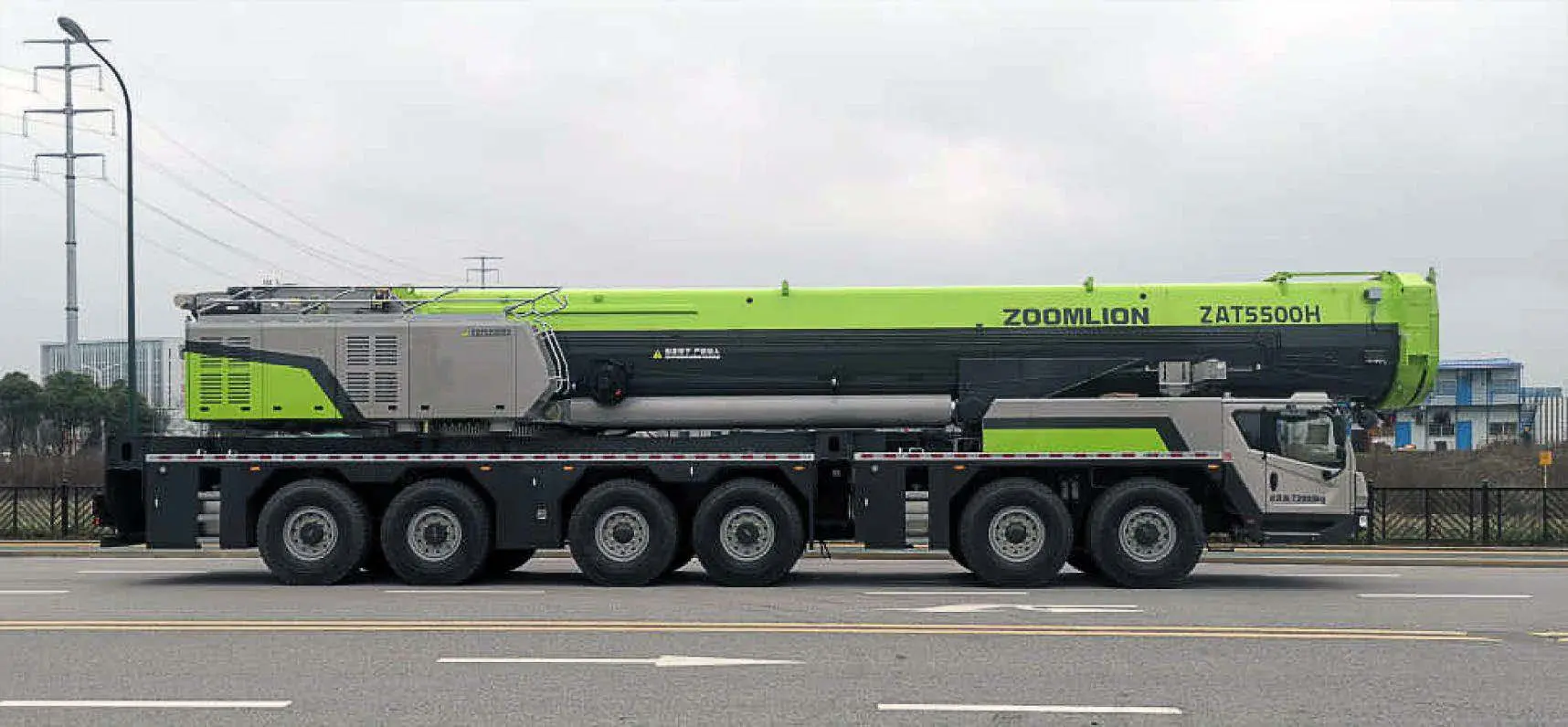 Used 2024 ZOOMLION ZAT5500H Rough Terrain Cranes Texas US | Uriquip #1421134
