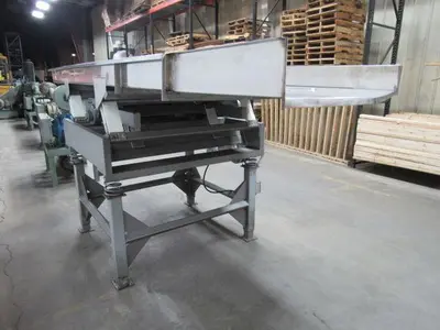 Griffin & Co. Vibratory Shaker Conveyor 53-1/2" W x 142"L 2HP Stainless Steel