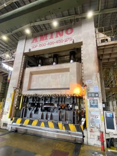 1500ton hydraulic press