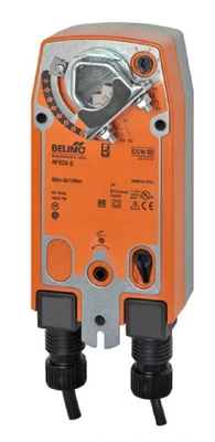 Belimo NFX24-S Configurable Damper Actuator, 90 in-lb [10 Nm], Spring Return [New]