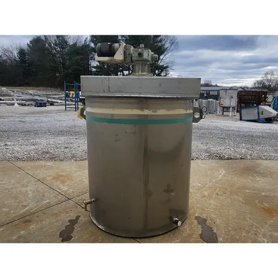 Used Bendel Stainless Steel Mixing Tank - 2,000 Liter (550 Gallon)
