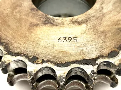 6395 | Double Chain Sprocket 5/8-25 25-Tooth  - Used