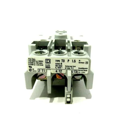 NEW SQUARE D 9065-TUP 1.50-OVERLOAD RELAY 9065TUP150