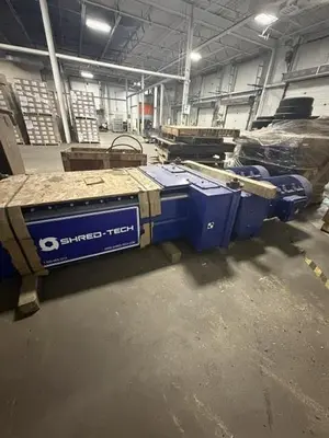 Used 2023 SHRED TECH ST-75 ES Dual Rotor or Single Rotor Shredders Pennsylvania US | Global Equipment International, LLC #1358227