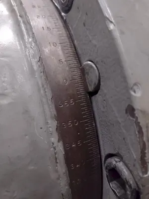 50 TAPER GIDDINGS & LEWIS RIGHT ANGLE BORING HEAD, OFF 5" SPINDLE MILL: YOBRO #24743