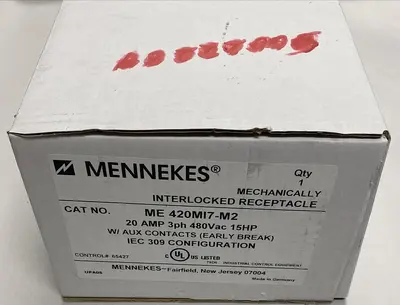 New | in-Stock MENNEKES ME420MI7M2 Miscellaneous Equipment (Electrical & Power) | Surplus Asset Holdings #1195871