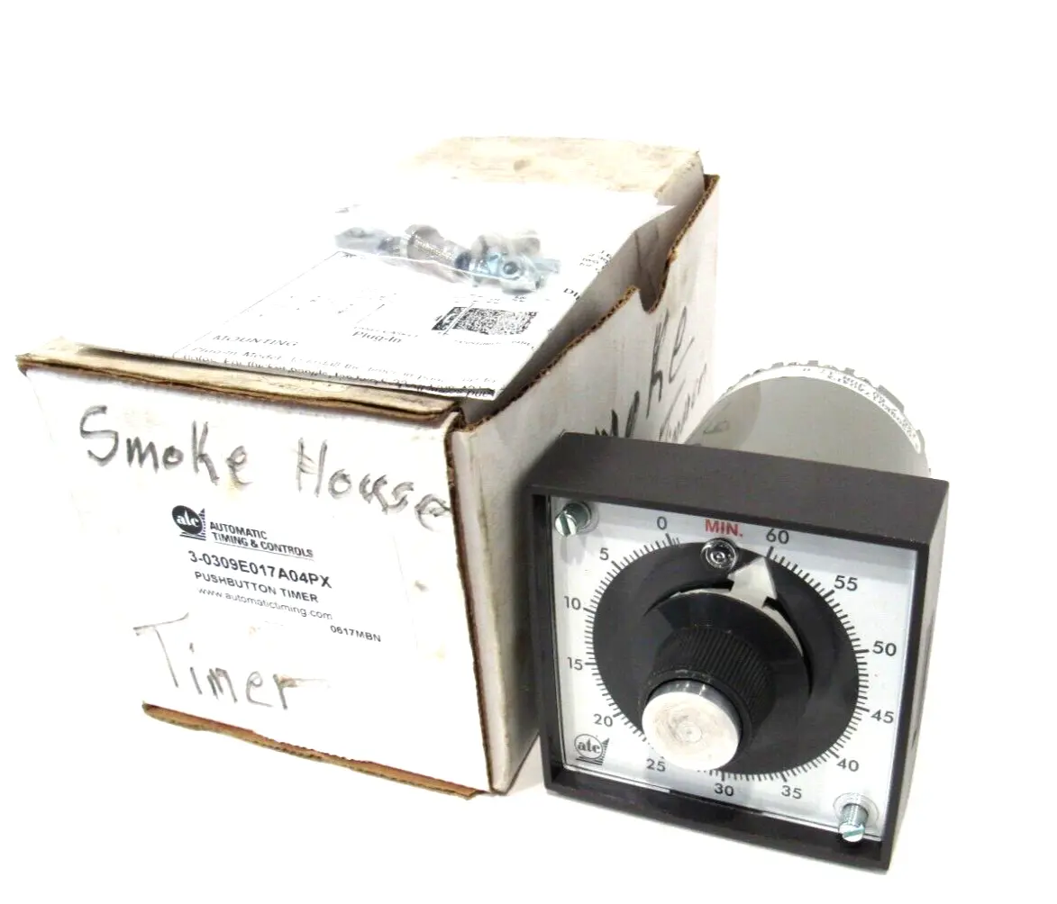 NEW ATC 3-0309E017A04PX PUSHBUTTON TIMER 0-60 30309E015A04PX