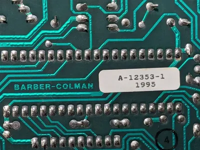 Barber Colman A-12353-1 Interface Board 33.1272-1 Used