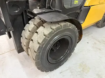 Used 2017 CATERPILLAR DP55N1 Internal Combustion Forklifts: Pneumatic Tire Texas US | 4K Lift Co #1503956