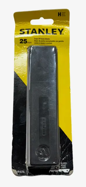 Stanley 25mm Snap-Off Hook Blades 20 Pack 11-625L
