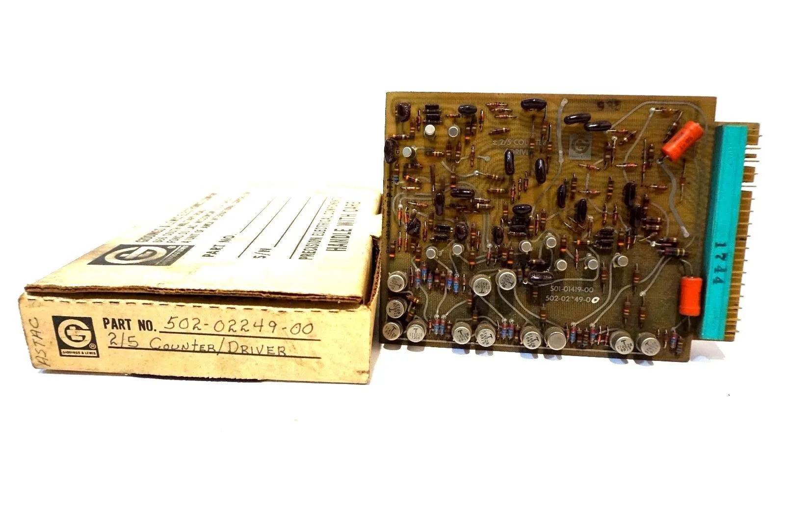 USED GIDDINGS & LEWIS 502-02249-00 PC BOARD 5020224900