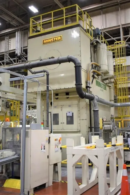 Used 2011 MINSTER E2-1200-120 X 60 Straight Side Presses Michigan US | Presses for Industry #407094
