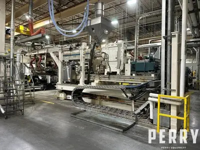 1996 BLACK CLAWSON Tandem Extrusion Coating Line Extrusion Lines, Coating | Mark One Machinery (24)