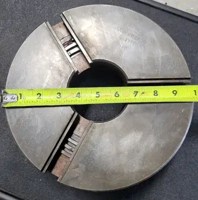 USED BISON 10" 3 JAW CHUCK