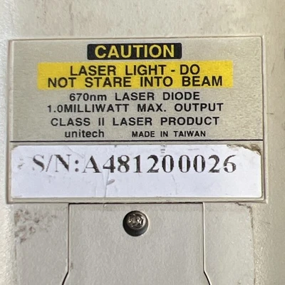 Used Unitech PT-600 Barcode Scanners California US | Davliegogo LLC #1705880