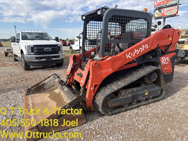 Used 2023 KUBOTA SVL-75-2 Skid Steer Loaders Oklahoma US | OT Truck & Tractor Sales #1383505