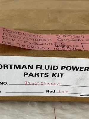NEW Ortman Fluid Power RS007540020