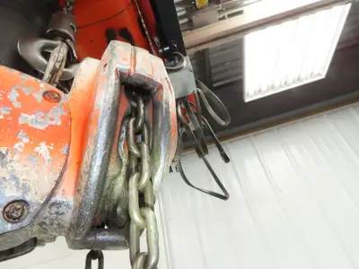 1 Ton 2000Lb Manual Chain Fall Hand Hoist 21' 4" Lift
