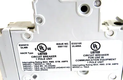 NEW SIEMENS 5SJ4102-8HG41 CIRCUIT BREAKER 2A 5SJ41028HG41