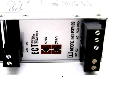 NEW MOORE INDUSTRIES ECT/0-50MV/4-20MA/117AC ISOLATOR ECT050MV420MA117AC