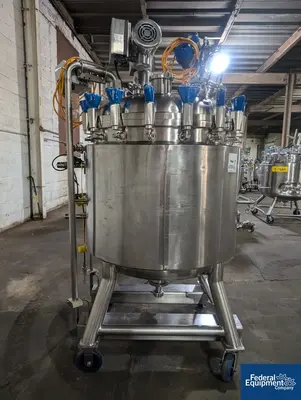 USED Pure-Flo Precision 500 Liter Pure Flo Precision Reactor, AL6XN S/S, 45/125#