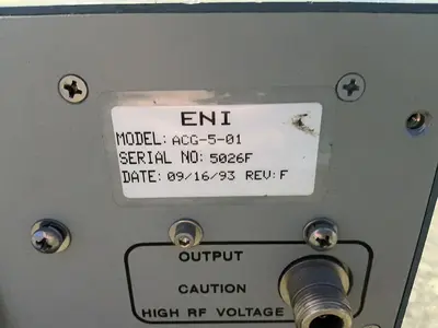 Used 1993 ENI ACG501 RF / Microwave Test Ohio US | HGR 24 #1521425