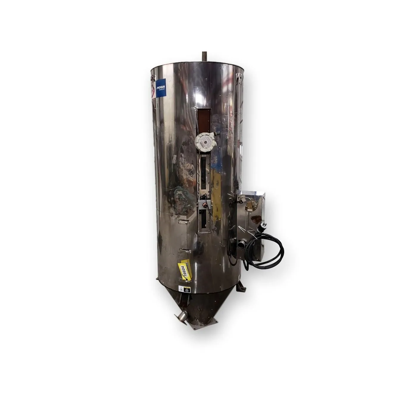 Used 31 Cu.Ft. Una-Dyn Solid Cone Hopper Loader Vacuum Filter