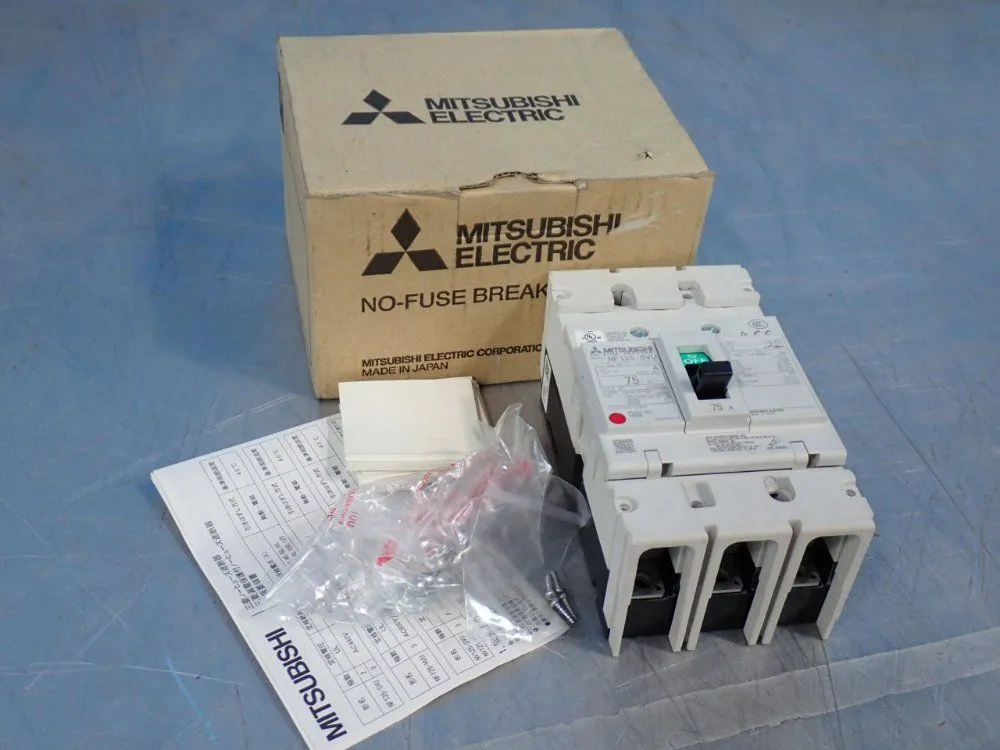New | in-Stock MITSUBISHI ELECTRIC NF125SVU Circuit Breakers | HGR 24 #731922