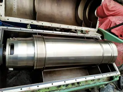 Sharples P3400 decanter centrifuge, 316SS.