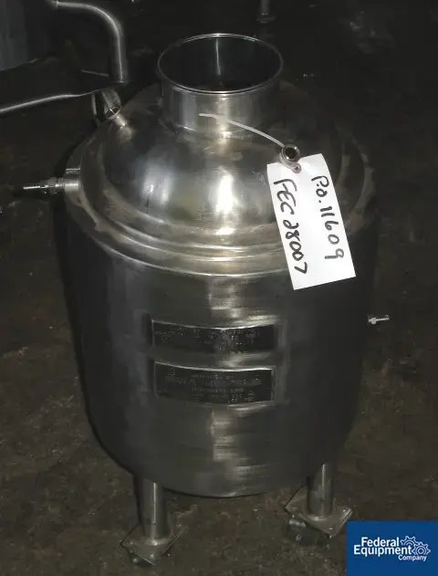 Used Buckeye Fabricating 5 Gal Buckeye Fab Reactor, S/S, 50/150# Reactors Ohio US | Federal Equipment Company #125320