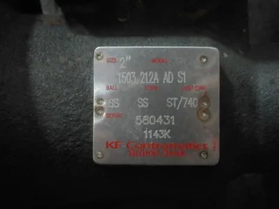 Wolseley Pipe Products NV-195909 2" Actuated Valve Assembly New