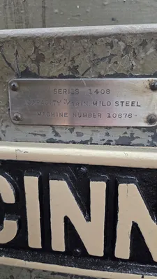 CINCINNATI INC 1408 Shears-Power Squaring Mech. | Asset Exchange Corporation (2)