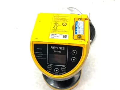 USED KEYENCE SAFETY LASER SCANNER MAIN UNIT, SINGLE/SIMPLE FUNCTION TYPE